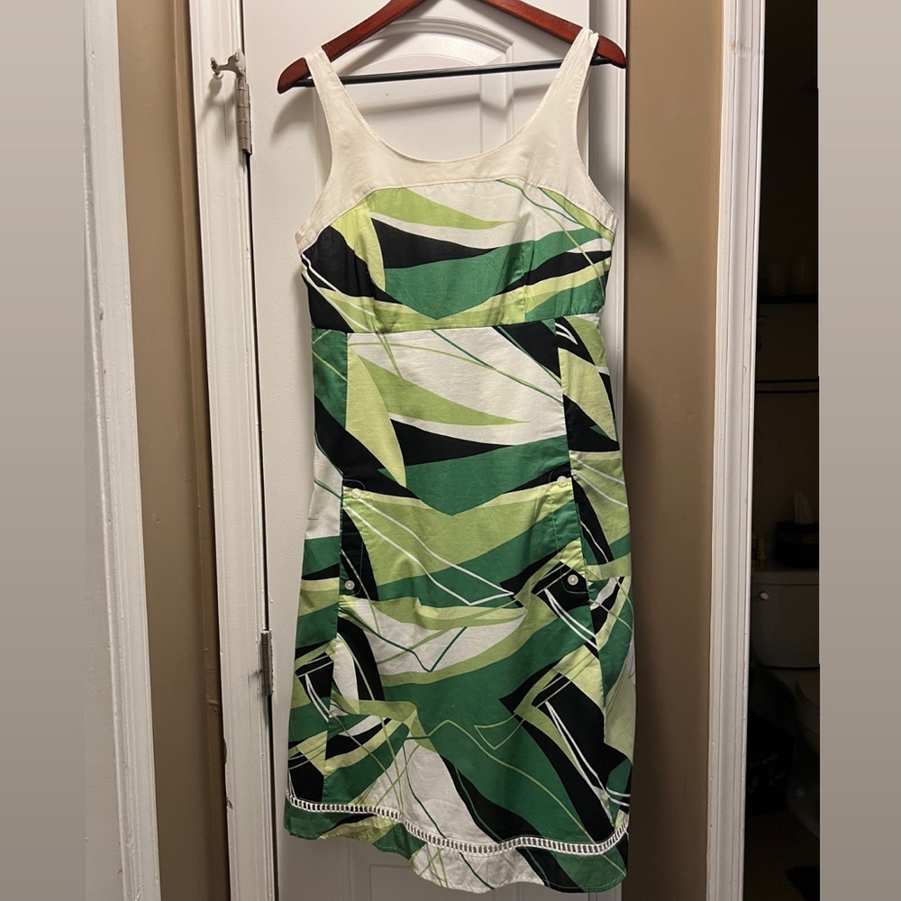 Apt.9 Summer cotton lined dress Size 12 flared bottom